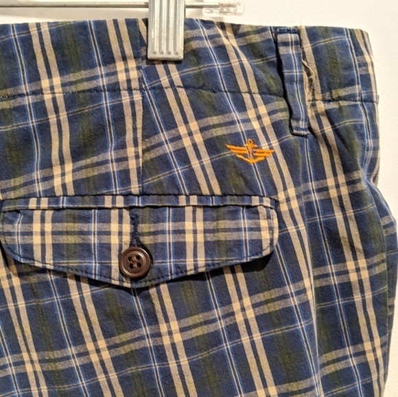2/$20 Dockers blue plaid shorts sz 40 - Picture 4 of 6